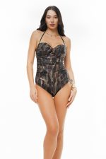 Strapless Ολόσωμο Μαγιό σε Cup D Bluepoint 26058074D