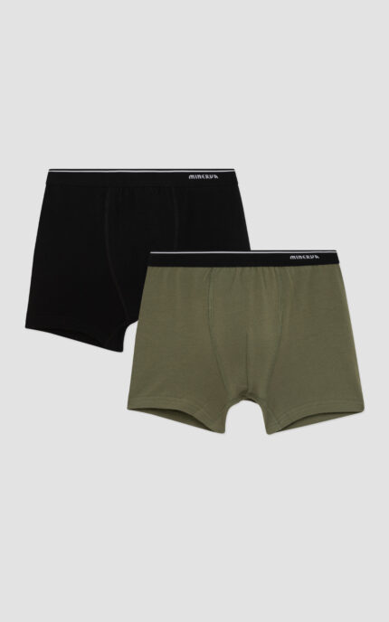 2τμχ Παιδικό /Εφηβικό Boxer για Αγόρια Minerva 96-42744