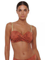 Strapless Μαγιό Τοπ σε Cup D με Μπανέλα Bluepoint 26066003D