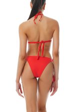 Μονόχρωμο Μαγιό Slip Brazilian με Κορδονάκια Bluepoint 26065090