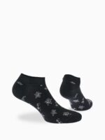 Κοφτές Κάλτσες από Bamboo με Σχέδια Walk W324-20