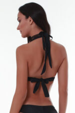 Μονόχρωμο Μαγιό Σουτιέν με Λαιμόκοψη Halter Bluepoint 26066094