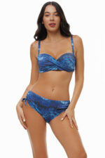 Strapless Μαγιό Τοπ σε Cup D με Μπανέλα Bluepoint 26066112D